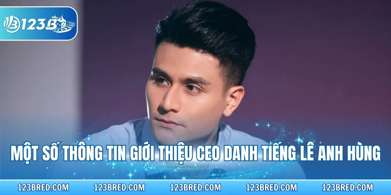 Một số thông tin giới thiệu CEO danh tiếng Lê Anh Hùng