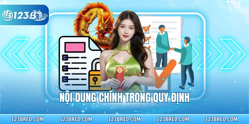 Nội dung chính trong quy định